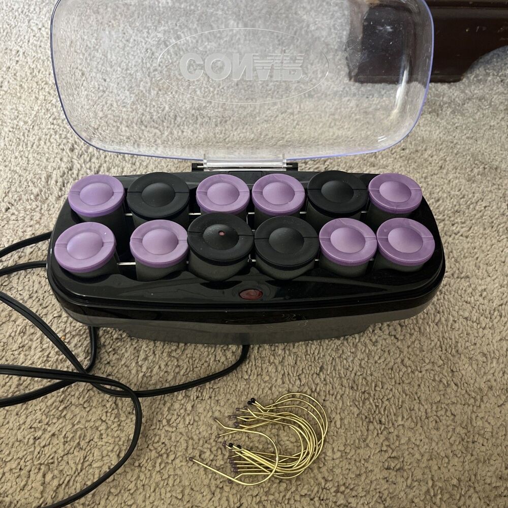 Conair Extreme Heat Jumbo and Super Jumbo Rollers With Pins